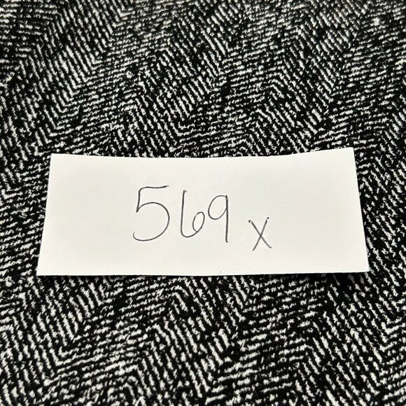 Nanette Lepore Herringbone Pattern Cropped Pants 14 Modern Office Minimalist - Picture 8 of 9